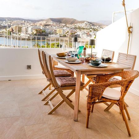 Beachfront Haus Meer In The Heart Of Arguineguin Exterior foto